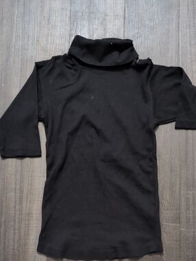 Free people black turtle neck Size Small Whimsy Goth